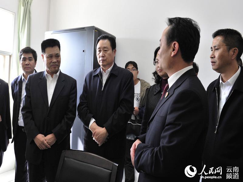 最高人民检察院副检察长李如林到云南曲靖调研