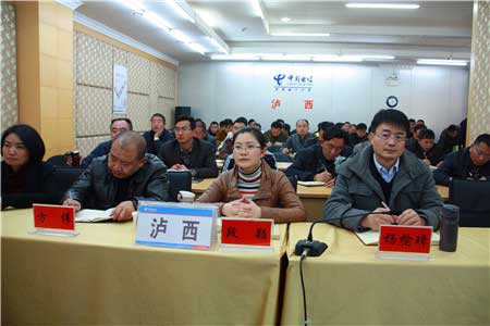 泸西县组织收看全国全省全州安全生产视频会