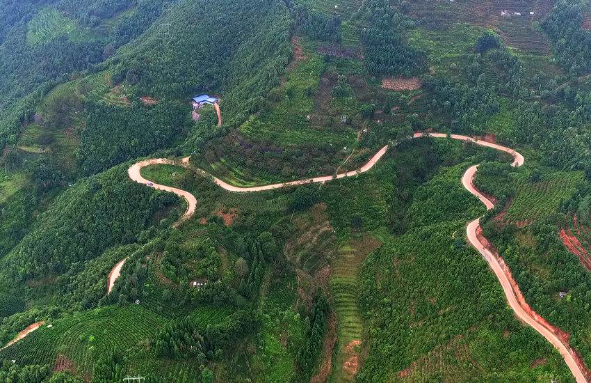 大山里的农村公路