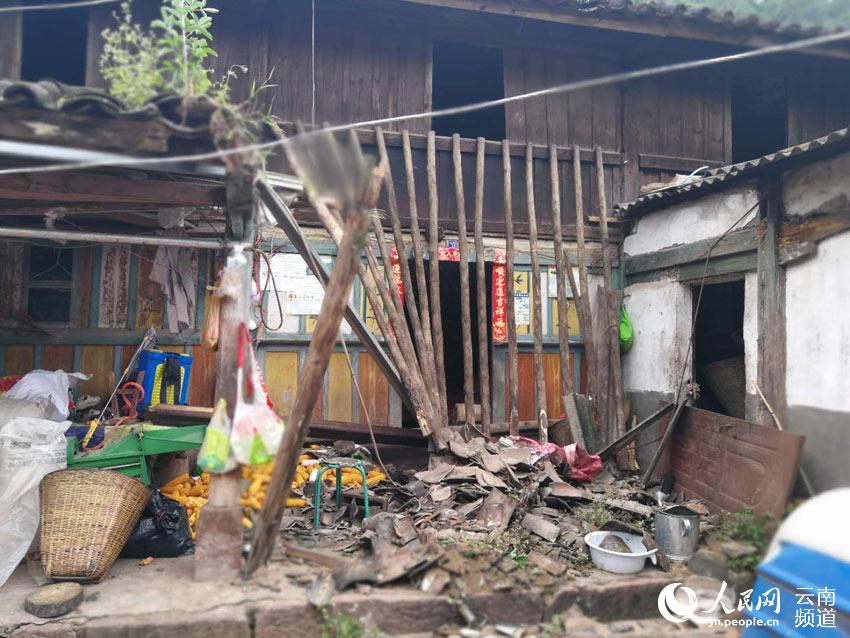 云南墨江地震造成4人轻伤20余间房屋受损 排除
