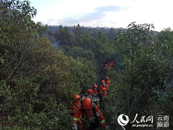 雲南省森林消防總隊供圖