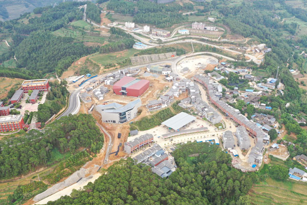 鬆山旅游小鎮建設如火如荼 供圖