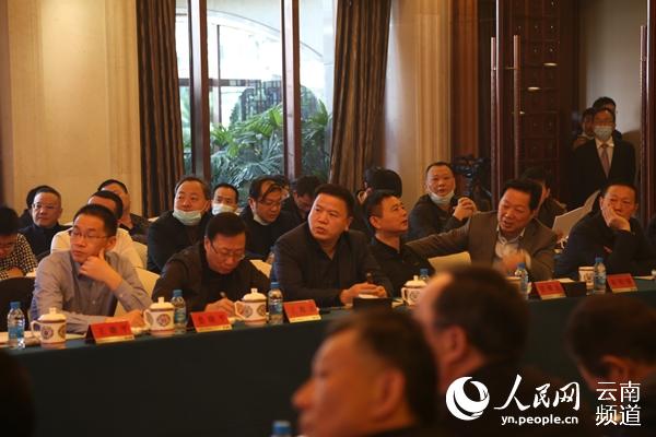 品吸交流會現場。人民網程浩 攝
