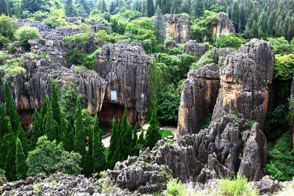 西山區海口石城。王利娟攝