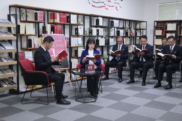 �廪��ί��ί���Ӵ�ͷʾ����չ��������˵㡪��ѧ��ʷ����˼���һ�ڵ�Ա���ϼ��峿�����á����廪��ί��֯����ͼ