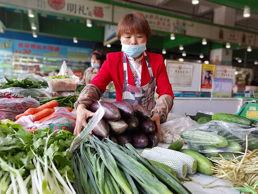 思茅區農貿市場提檔升級。