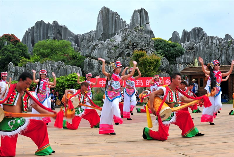 石林景區。石林風景名勝區管理局供圖