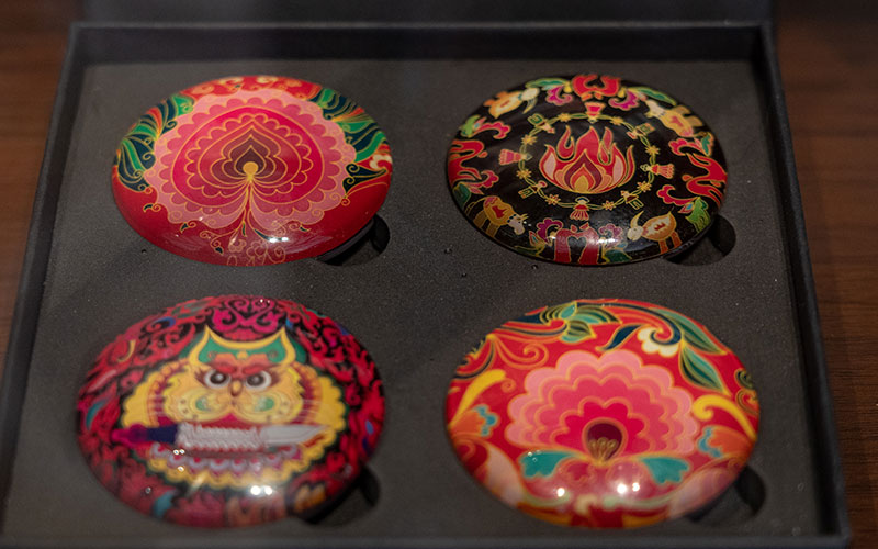 西南聯大文創產品。胡文攝