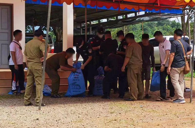 中老警方聯合破獲特大毒品案，繳獲毒品1.44噸。 雲南省公安廳水上巡邏總隊供圖