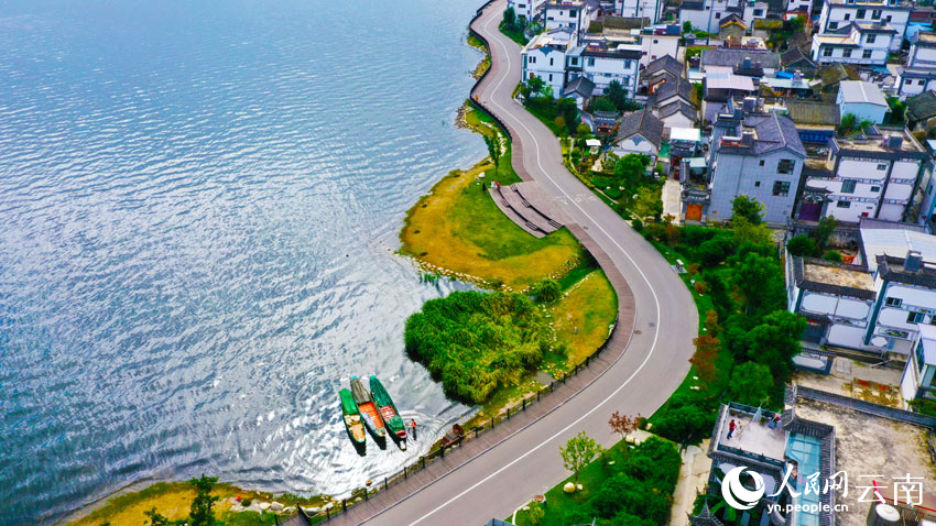 洱海生態廊道。大理州文旅局供圖