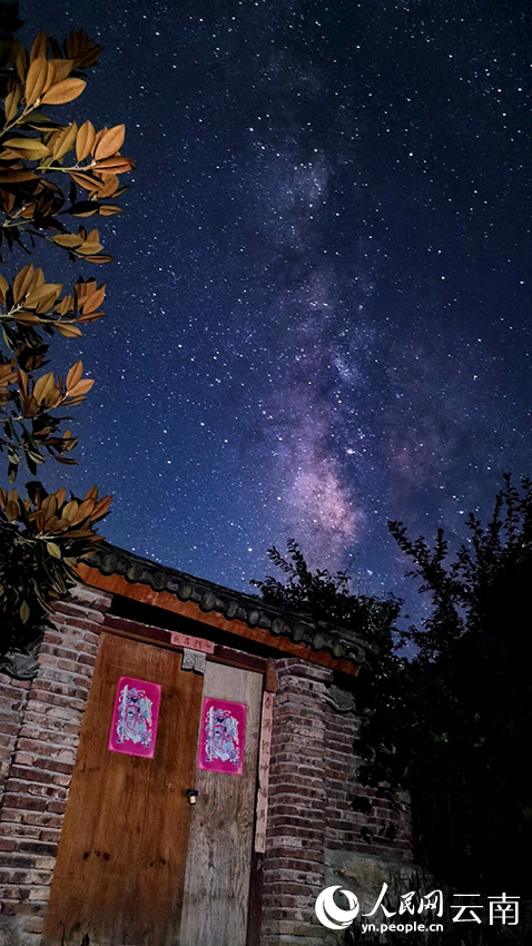 大理风羽星空。王磊摄