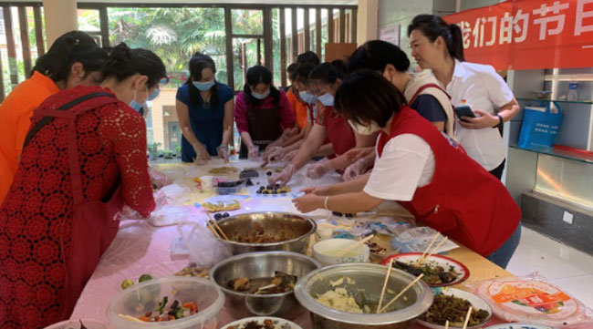 昆明市西山區廣福社區開展迎中秋活動。西山區融媒體中心供圖