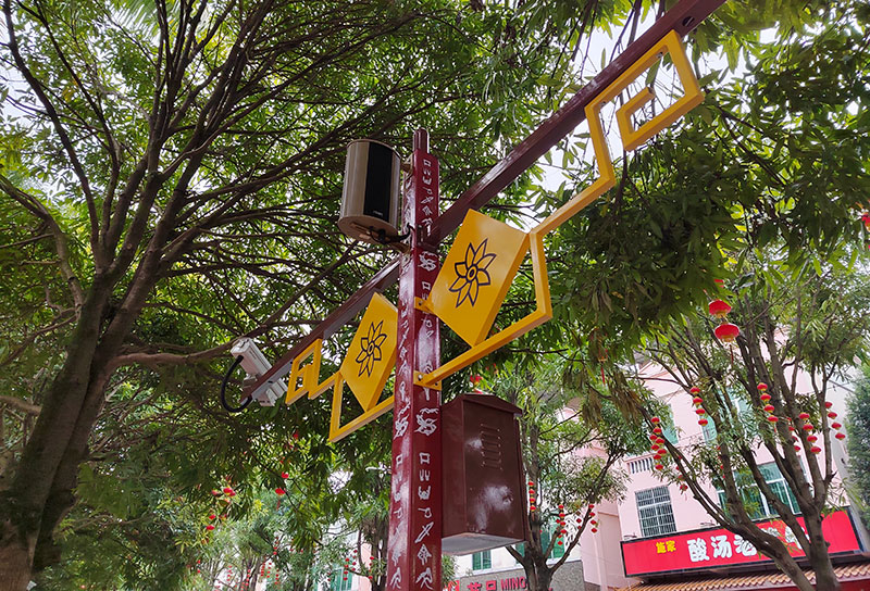 街道随处可见的智能广播