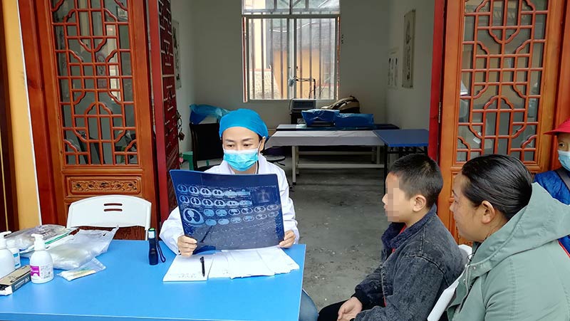 義診現場。受訪者供圖
