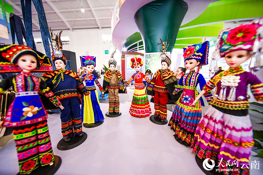 第6届中国—南亚博览会在云南昆明开幕。人民网 蔡树菁摄