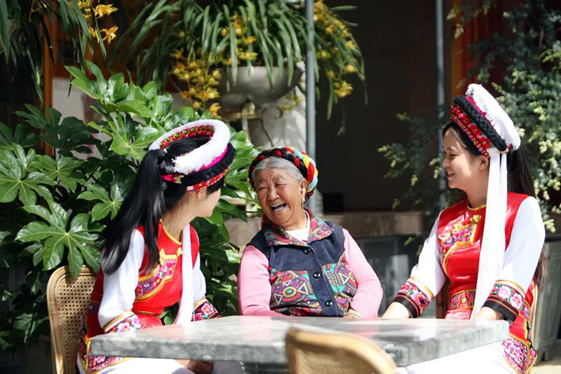 大理白族群眾。大理州民族宗教委供圖