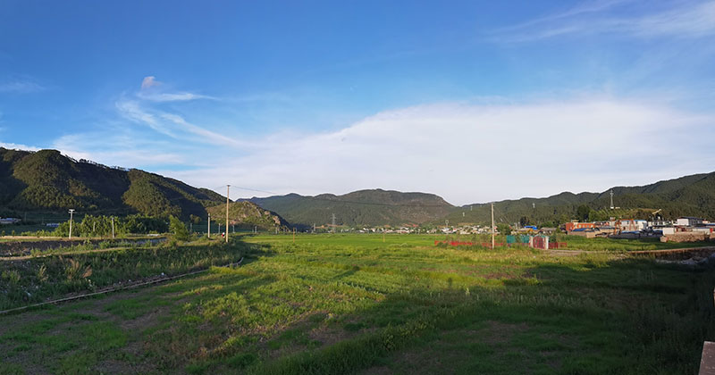 乡村新貌。