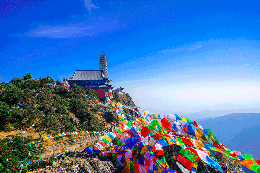 雞足山風光。雞足山景區供圖