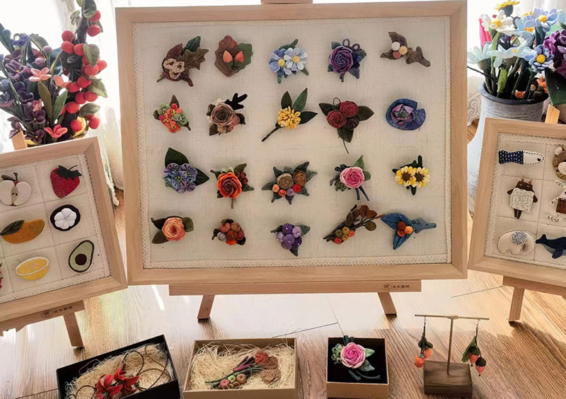云南参赛作品:沁帛·春城飞花