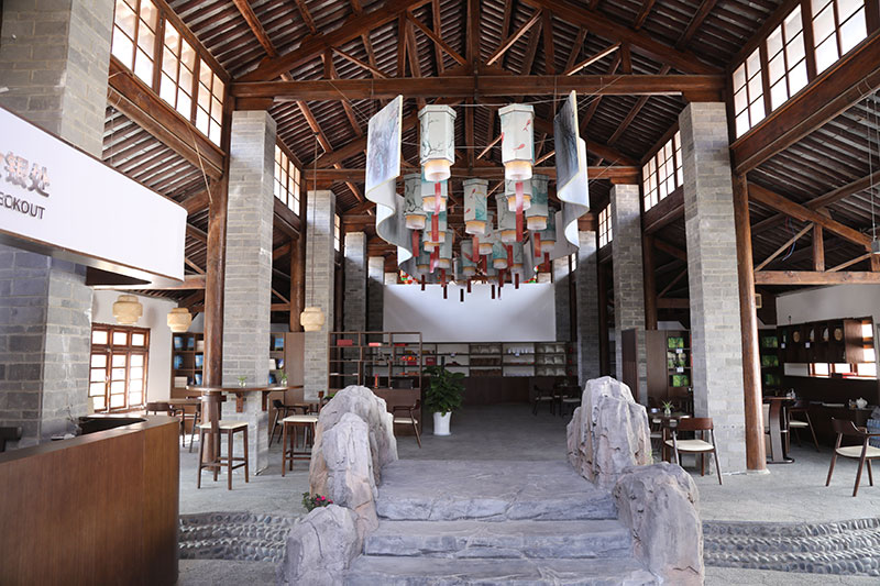 城市會客廳內部。李武華攝2