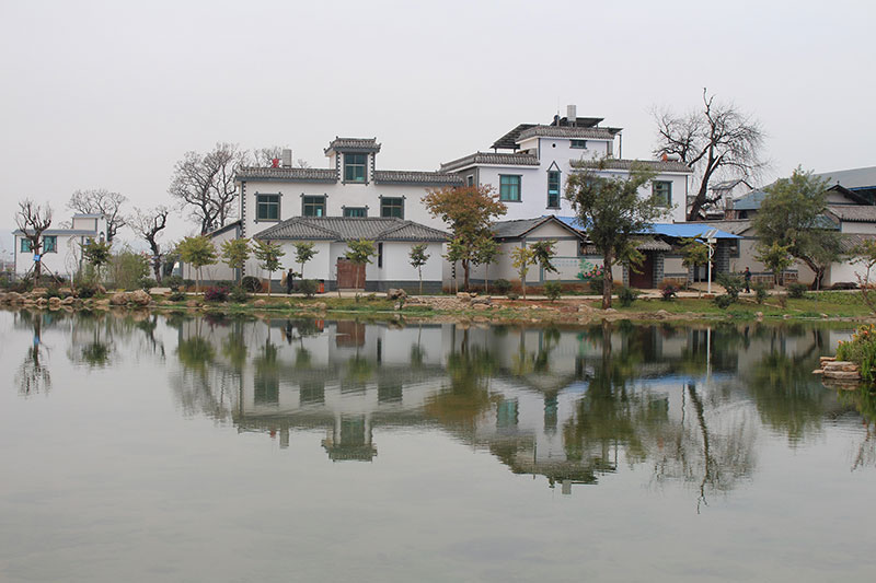 龙溪村街景。胡语珊摄