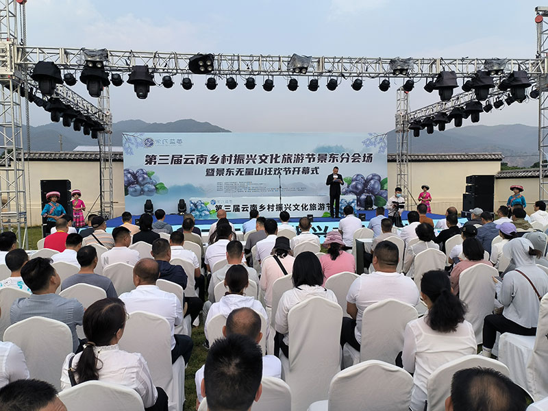 狂歡節開幕式現場。景東縣融媒體中心供圖