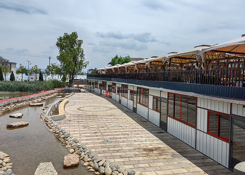 西平街道绿美山村建设。