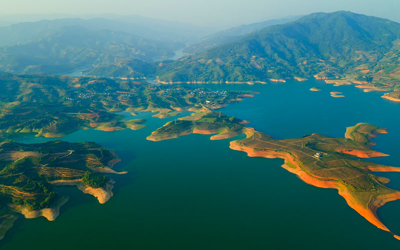 龙江水库。