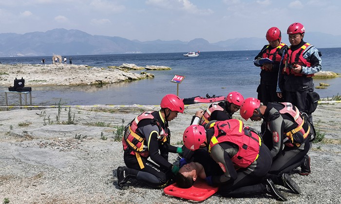 玉溪市高海拔潛水救援實訓基地。