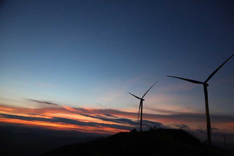華電雲南紅河開遠劍角峰風電場（2）