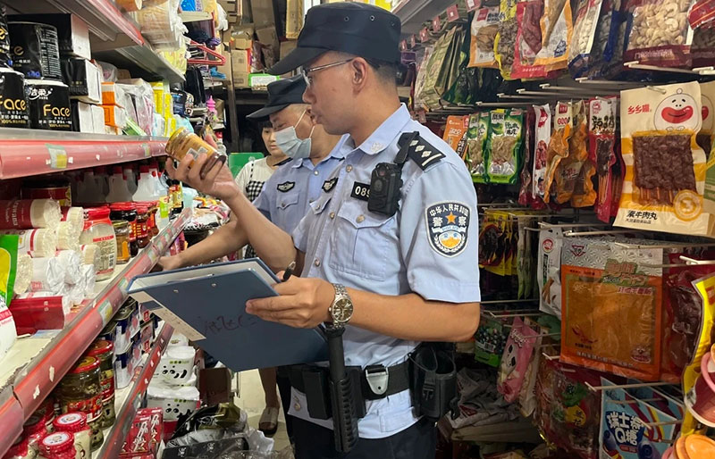 巡查活动现场。