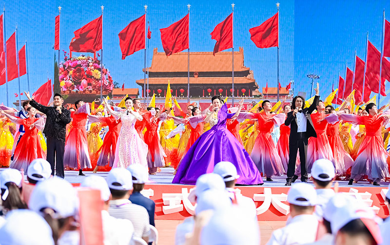 第七届聂耳音乐周开幕式现场。玉溪市委宣传部供图