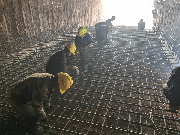 滇中引水工程施工现场。南华县委宣传部供图