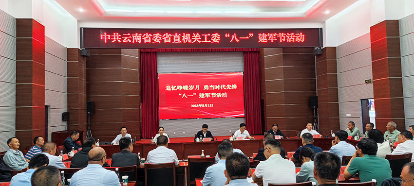 活动现场。云南省委省直机关工委供图