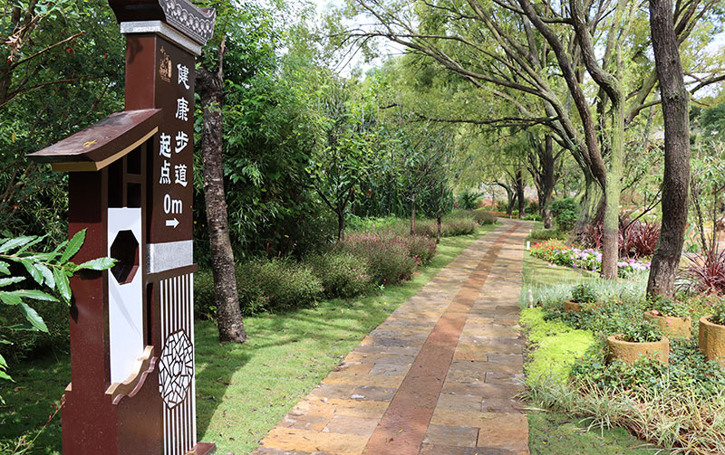 亚溪河健康步道。马素萍摄