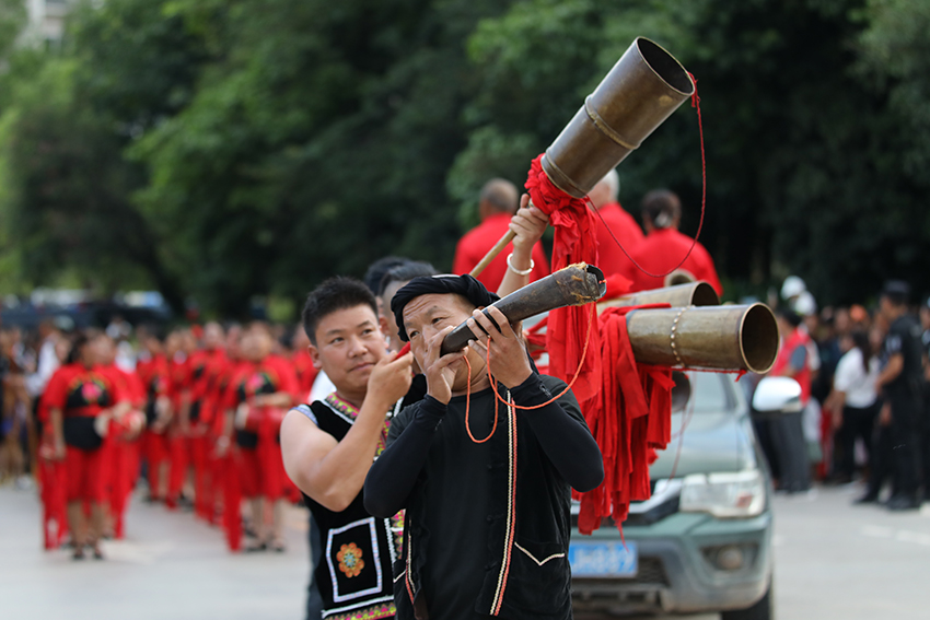 火把节系列活动现场。景东县融媒体中心供图