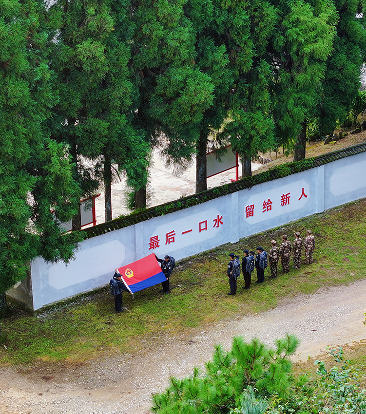 9月23日，派出所舉行交接儀式。南華縣公安局供圖