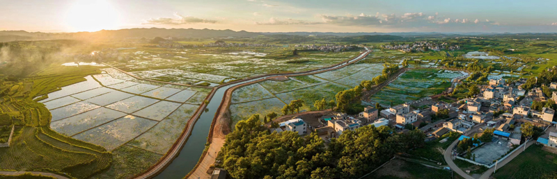 师宗县乡村振兴示范项目“漏卧·古城”田园综合体。