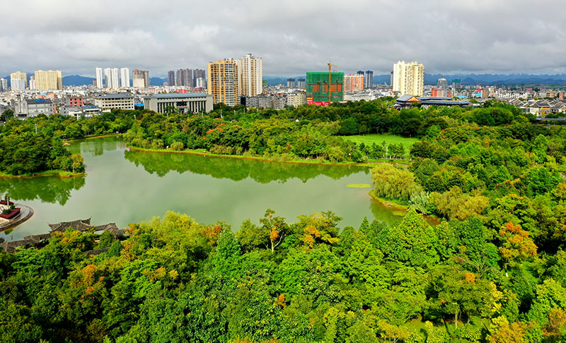 河长制带来的生态美景。