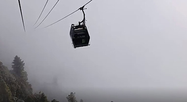 坐纜車游覽"仙氣飄飄"的蒼山是啥體驗