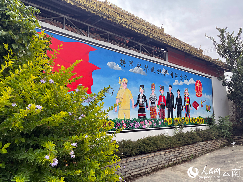 村子一角。人民网记者 程浩摄