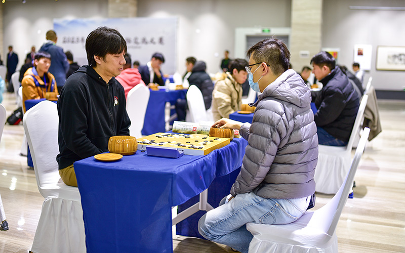 围棋项目。传统体育国际交流大赛组委会供图