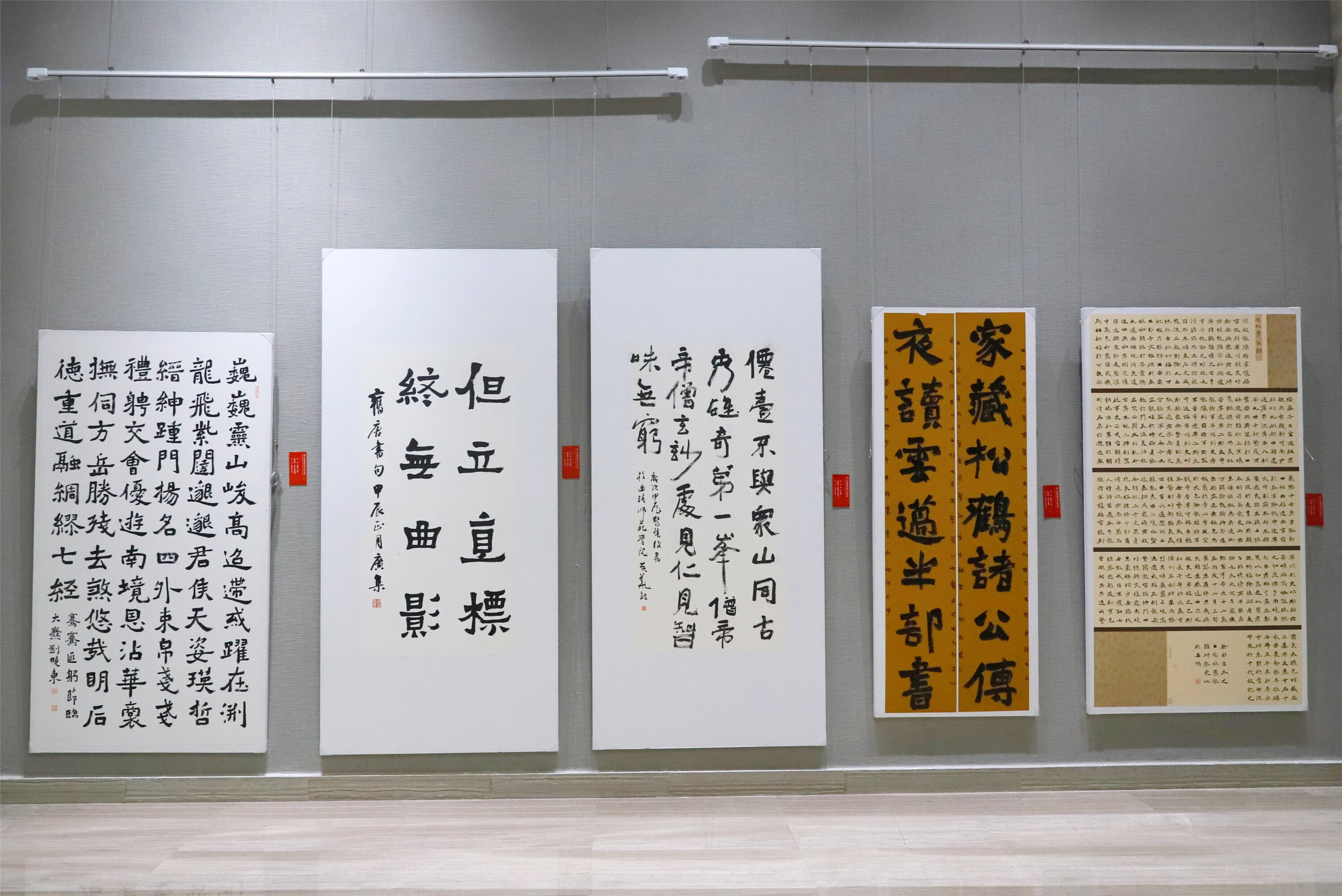 第二届中国爨体书法作品展在云南省曲靖市美术馆开幕