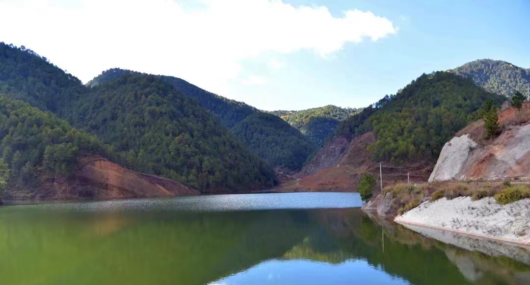 傈僳湾水库。