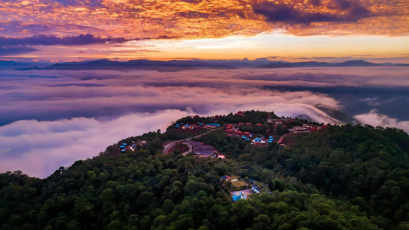 景谷县白马山风光。王庆雨摄