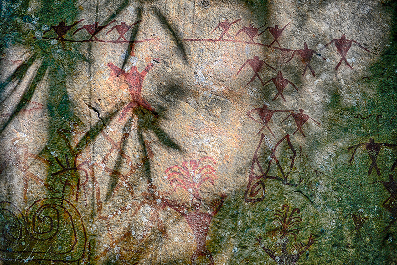 雲南滄源崖畫，是古老先民的“公開出版物”。 臨滄市委宣傳部供圖