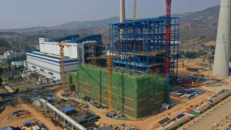云南能投红河发电有限公司扩建工程。 张兴/摄