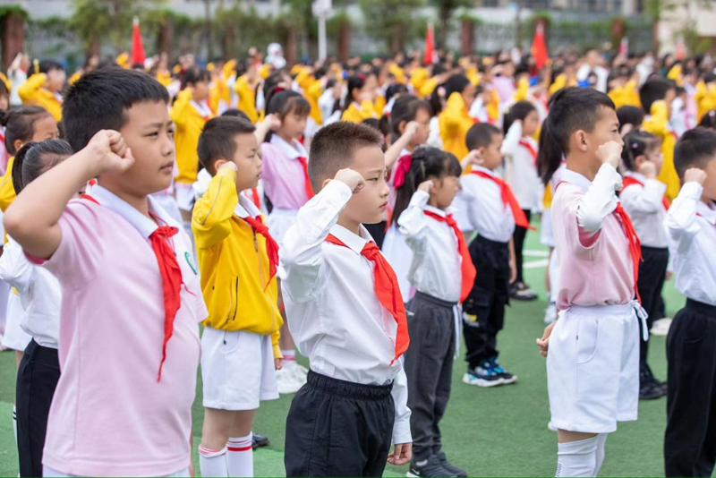 活动现场。书林二小供图