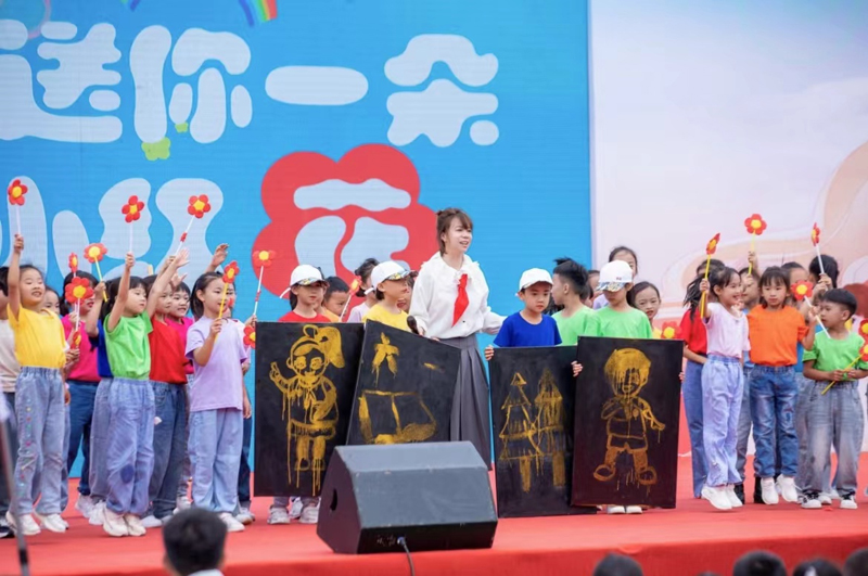活动现场。书林二小供图