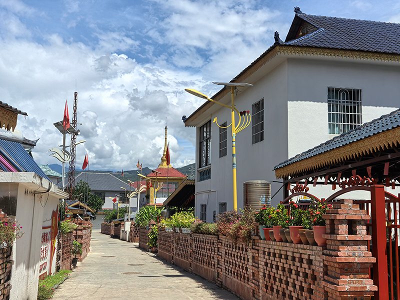 陇海村民小组一角。李金泽摄